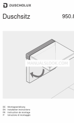 Duscholux 950.802000 Installatie-instructies