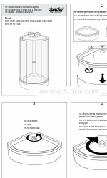 DUSCHY 6005 Руководство по установке