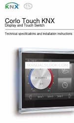 Elsner Corlo Touch KNX Technical Specifications And Installation Instructions