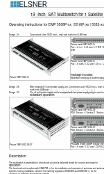 Elsner EMP 5516P Series Operating Instructions