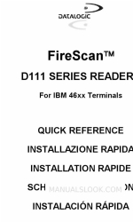 Datalogic FireScan D111 Series クイック・リファレンス