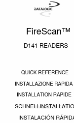 Datalogic FireScan D141 Hızlı Referans