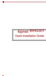 4IPNET WHG301 Handbuch zur Schnellinstallation