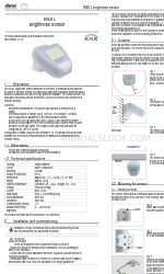 elsner elektronik 70119 Specyfikacje techniczne i instrukcje instalacji