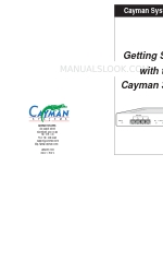 Cayman Systems 3220-H Series Handbuch 