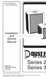 Dust Free 250 SERIES Manual de instalación y mantenimiento