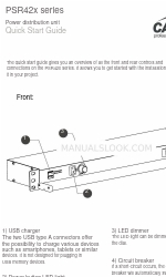 CAYMON PSR428UK Краткое руководство по эксплуатации