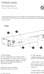 CAYMON PSR529 Series 빠른 시작 매뉴얼