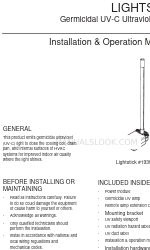 Dust Free 19300 Installation & Operation Manual