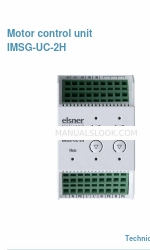 elsner elektronik IMSG-UC-2H 기술 데이터 매뉴얼