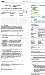 elsner elektronik KNX eTR M1 Spécifications techniques et instructions d'installation