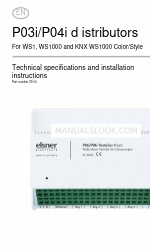 elsner elektronik 30131 Technische specificaties en installatie-instructies