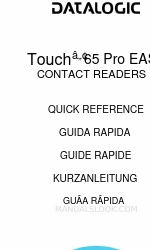 Datalogic Touch 65 pro Referensi Cepat