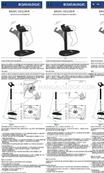 Datalogic BASIC HOLDER Instruções de utilização e instalação