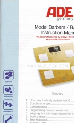 ADE Barbara BA 914 Instruction Manual