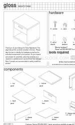 CB2 GLOSS 組み立て説明書