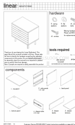 CB2 LINEAR Instructions de montage