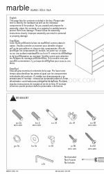 CB2 marble Manuale di montaggio