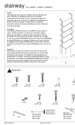 CB2 stairway Manuale di montaggio