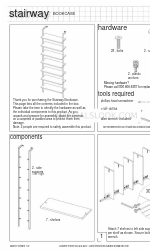 CB2 stairway Istruzioni per il montaggio