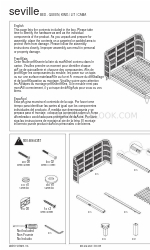 CB2 SEVILLE Assembly Instructions Manual