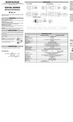 Datalogic 22160 Instruction Manual