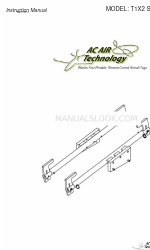 AC Air Technology AC TRACKTECH T1X2 Instrukcja obsługi