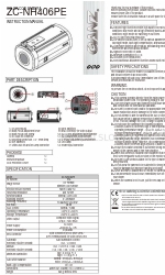 CBC GANZ ZC-NH406PE Manual de instrucciones