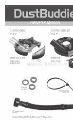 Dustless DUSTBUDDIE D08 Series Gebruikershandleiding