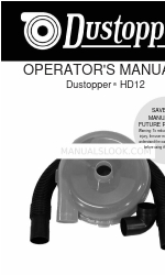 Dustopper HD12 Manual do operador