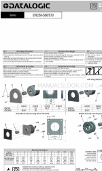 Datalogic 95B080140 Montageanleitung