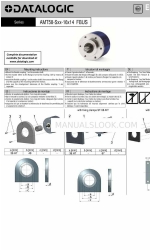 Datalogic AMT58-S-16x14 FBUS Series Instrucciones de montaje