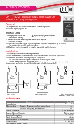 CBi electric QAT-TRDM Manuel d'installation et de programmation