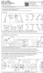 4M 3-in-1 Mini Solar Robot Instructions de montage