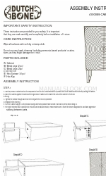 Dutch BONE 4100059 Instrukcja montażu