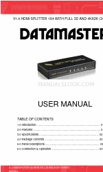 Datamaster P07704 Podręcznik użytkownika