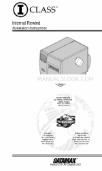 Datamax I-class series Manual de instruções de instalação