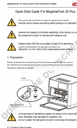 DUTSCHER MagnetaPure 32 Plus Snelstarthandleiding
