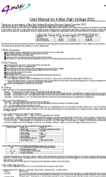 4max PP-TESC120HVAU User Manual