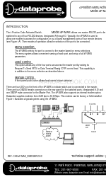 Dataprobe 4P-MAS Snelstarthandleiding