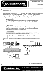 Dataprobe 8P-MAS Manual de operação