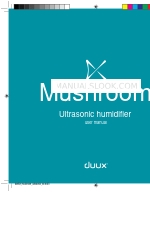 Duux Mushroom Manuel de l'utilisateur