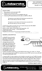 Dataprobe MP-415 Manual de início rápido