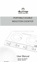 duxtop BT-350DZ Manual del usuario