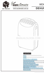 AusClimate WDH-716DE Manual del usuario