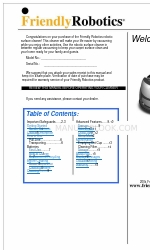 Friendly Robotics RV Series Manuel