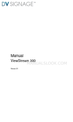 DV Signage ViewStream 300 Руководство