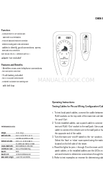 DataShark Data/Link Cable-Check 70025 운영 지침