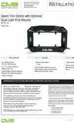 DV8 OFFROAD TSJL-03 Installatiehandleiding