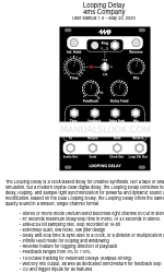 4ms Company Dual Looping Delay User Manual